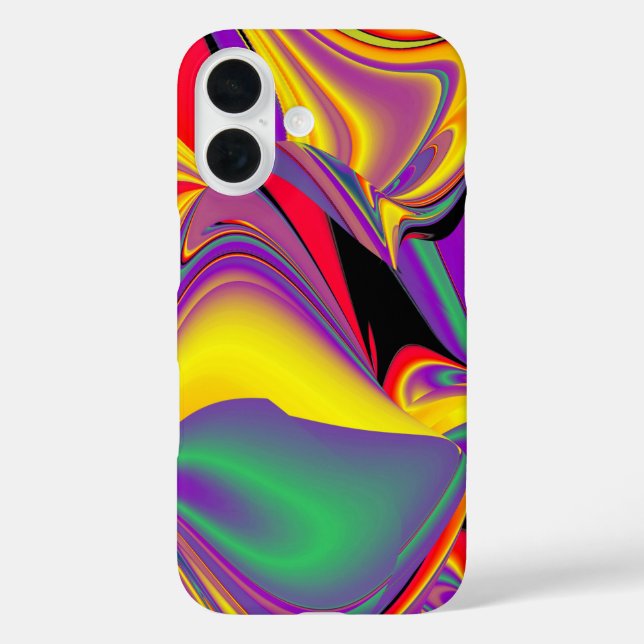 Die Magie der Farben Abstrakt 3D-Rainbowart Case-Mate iPhone Hülle (Rückseite)