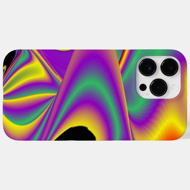 Die Magie der Farben Abstrakt 3D-Rainbowart Case-Mate iPhone Hülle (Rückseite (Horizontal))