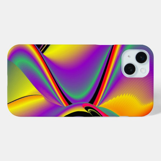 Die Magie der Farben Abstrakt 3D-Rainbowart Case-Mate iPhone Hülle (Rückseite (Horizontal))