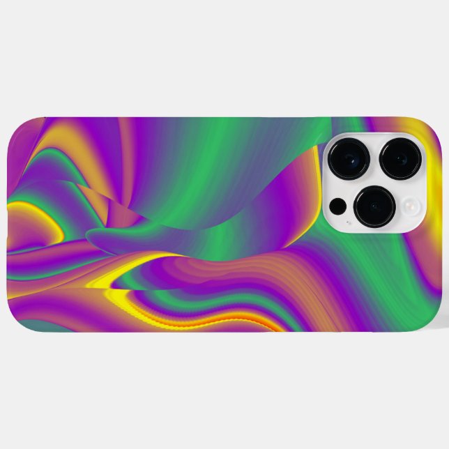 Die Magie der Farben Abstrakt 3D-Rainbowart Case-Mate iPhone Hülle (Rückseite (Horizontal))