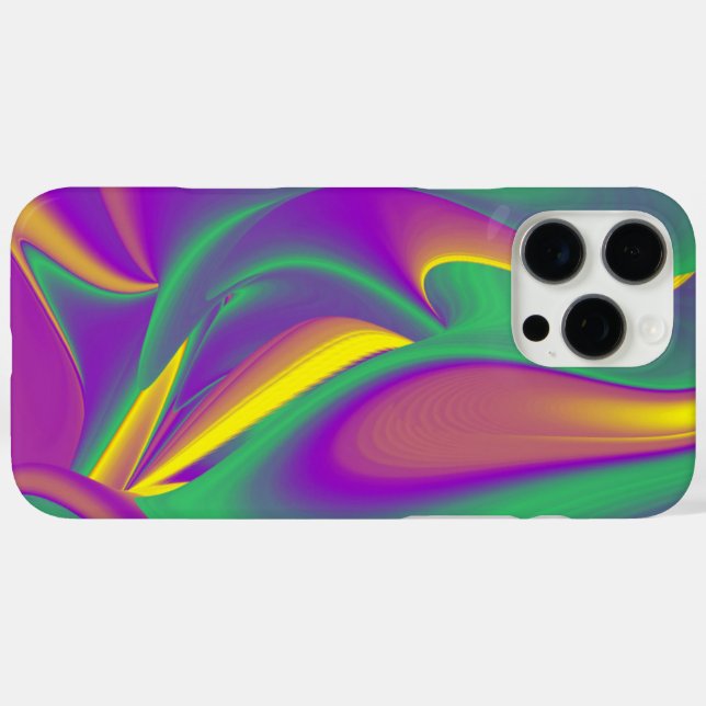Die Magie der Farben Abstrakt 3D-Rainbowart Case-Mate iPhone Hülle (Rückseite (Horizontal))