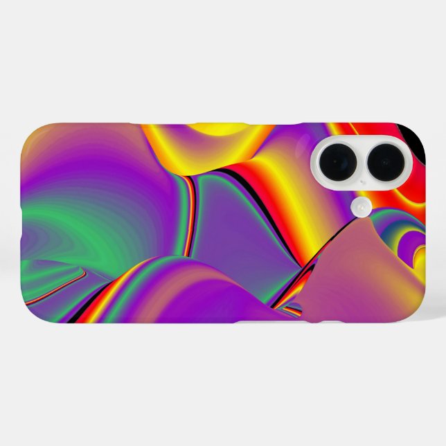 Die Magie der Farben Abstrakt 3D-Rainbowart Case-Mate iPhone Hülle (Rückseite (Horizontal))