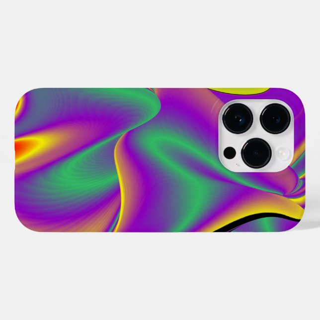 Die Magie der Farben Abstrakt 3D-Rainbowart Case-Mate iPhone Hülle (Rückseite (Horizontal))