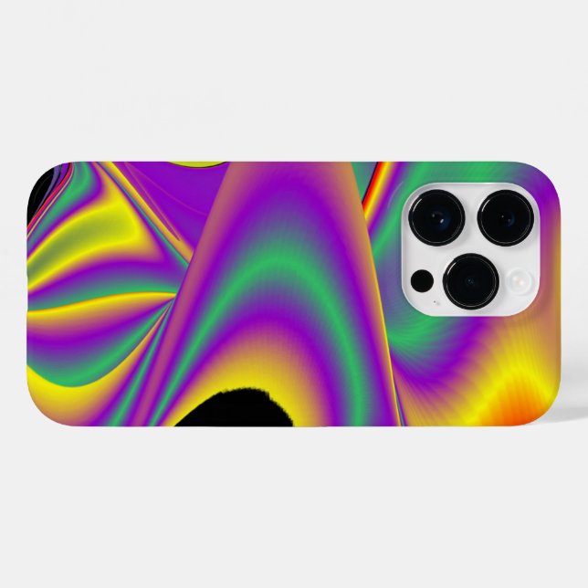 Die Magie der Farben Abstrakt 3D-Rainbowart Case-Mate iPhone Hülle (Rückseite (Horizontal))