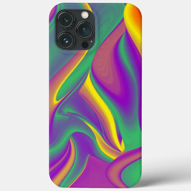 Die Magie der Farben Abstrakt 3D-Rainbowart Case-Mate iPhone Hülle (Rückseite)