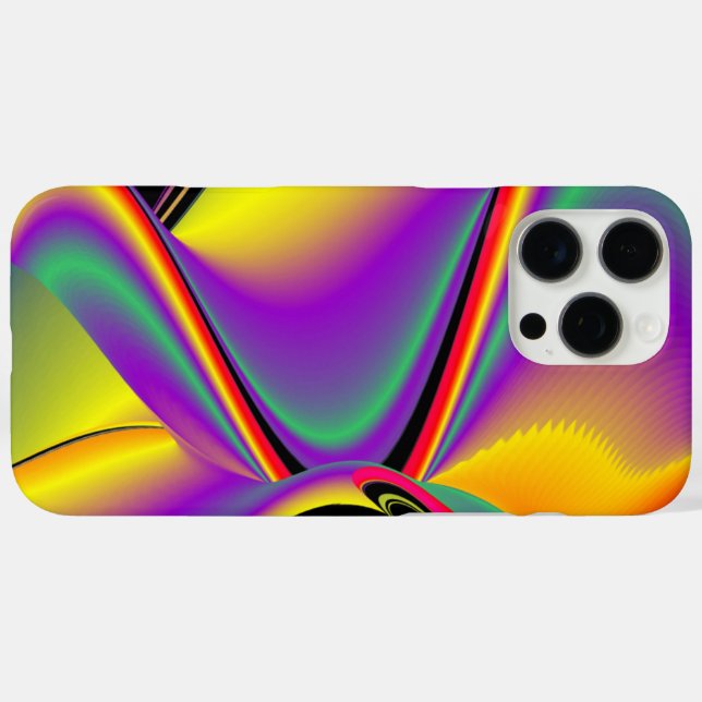 Die Magie der Farben Abstrakt 3D-Rainbowart Case-Mate iPhone Hülle (Rückseite (Horizontal))
