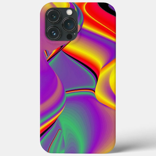Die Magie der Farben Abstrakt 3D-Rainbowart Case-Mate iPhone Hülle (Rückseite)