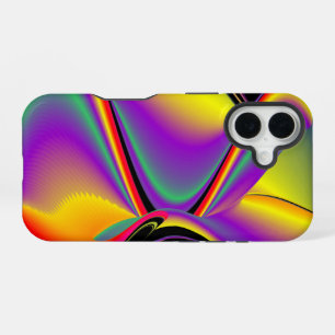Die Magie der Farben Abstrakt 3D-Rainbowart iPhone 16 Hülle