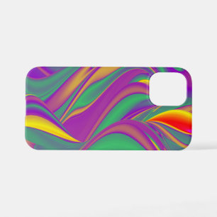 Die Magie der Farben Abstrakt 3D-Rainbowart iPhone 12 Mini Hülle