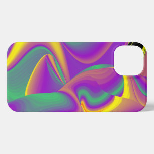 Die Magie der Farben Abstrakt 3D-Rainbowart iPhone 13 Hülle