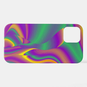 Die Magie der Farben Abstrakt 3D-Rainbowart iPhone 12 Hülle