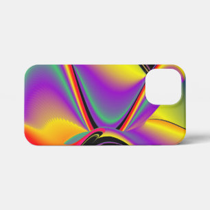 Die Magie der Farben Abstrakt 3D-Rainbowart iPhone 13 Mini Hülle