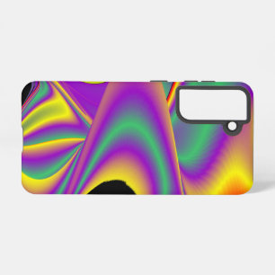 Die Magie der Farben Abstrakt 3D-Rainbowart Samsung Galaxy Hülle