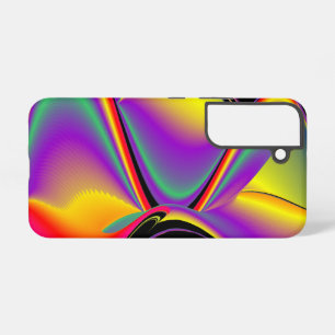 Die Magie der Farben Abstrakt 3D-Rainbowart Samsung Galaxy Hülle