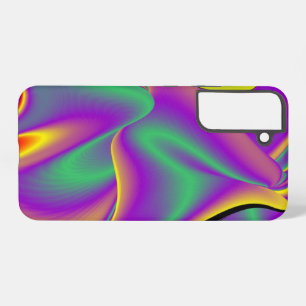 Die Magie der Farben Abstrakt 3D-Rainbowart Samsung Galaxy Hülle