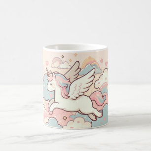 Die Magie der Unicorns Kaffeetasse