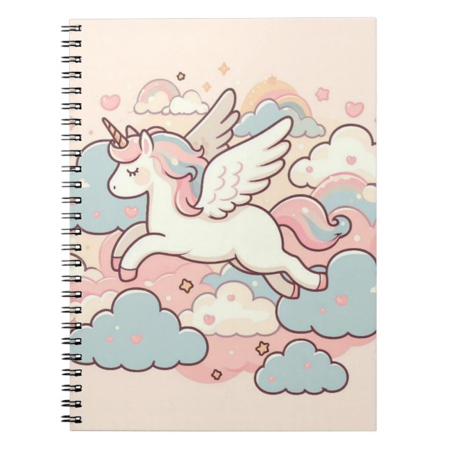 Die Magie der Unicorns Notizblock (Vorderseite)