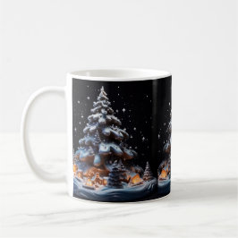 "Die Magie der Weihnachtsnacht verkörpern!" Kaffeetasse