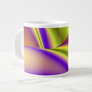 Die Magie des Sommers , Abstrakte 3D-Kunst Jumbo-Tasse