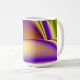 Die Magie des Sommers , Abstrakte 3D-Kunst Kaffeetasse