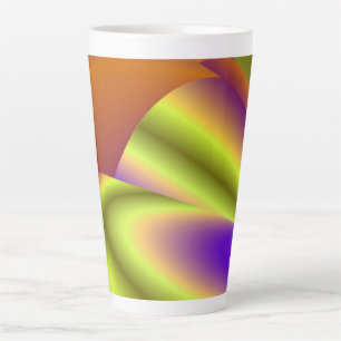 Die Magie des Sommers , Abstrakte 3D-Kunst Milchtasse