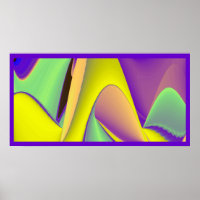 Die Magie des Sommers , Abstrakte 3D-Kunst