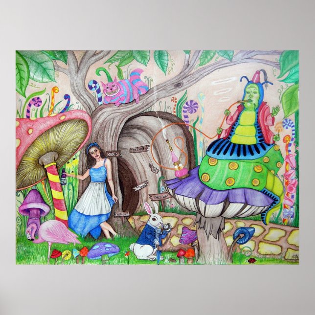 Die Magie des Wunderlandes Poster (Vorne)