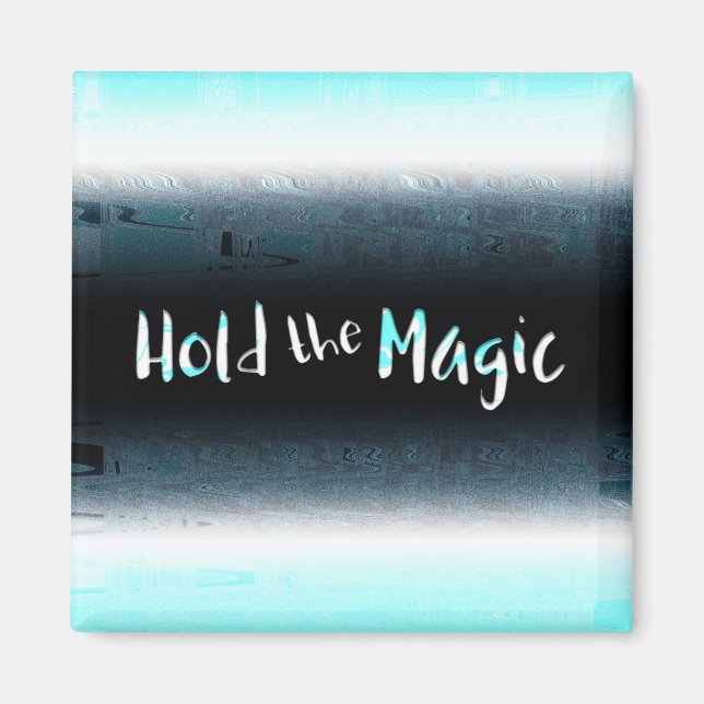 Die Magie halten Magnet (Vorne)