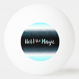 Die Magie halten Tischtennisball