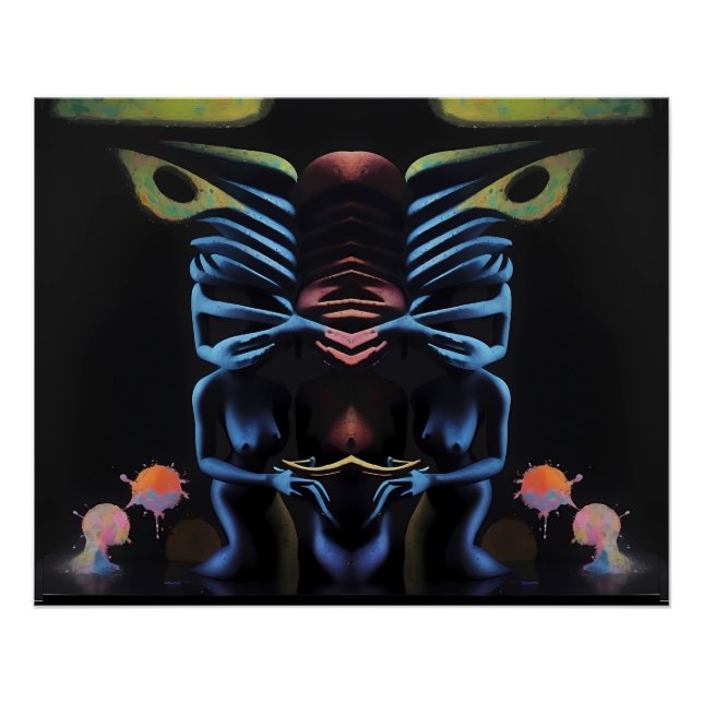 Die Magie Tiki Poster (Vorderseite)