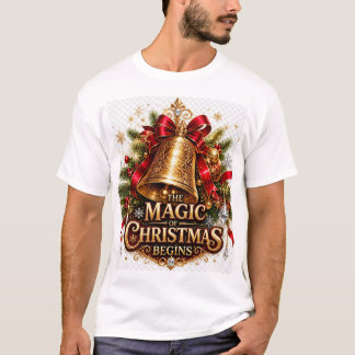 **Die Magie von Weihnachten beginnt** T-Shirt