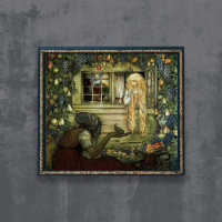 Die Magier Cape John Bauer Poster