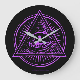 Die magische Augenuhr Große Wanduhr