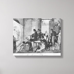 Die magische Laterne, 1798 Leinwanddruck