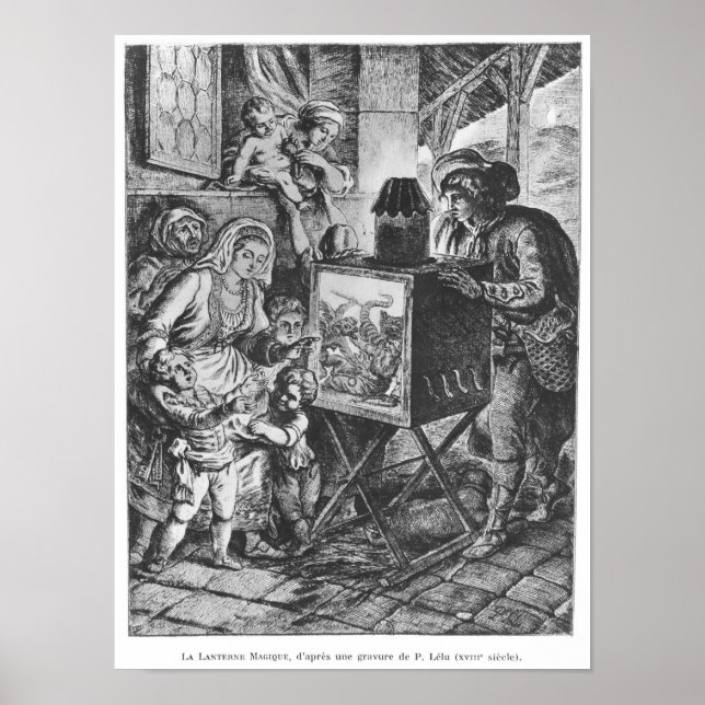 Die magische Laterne Poster (Vorne)