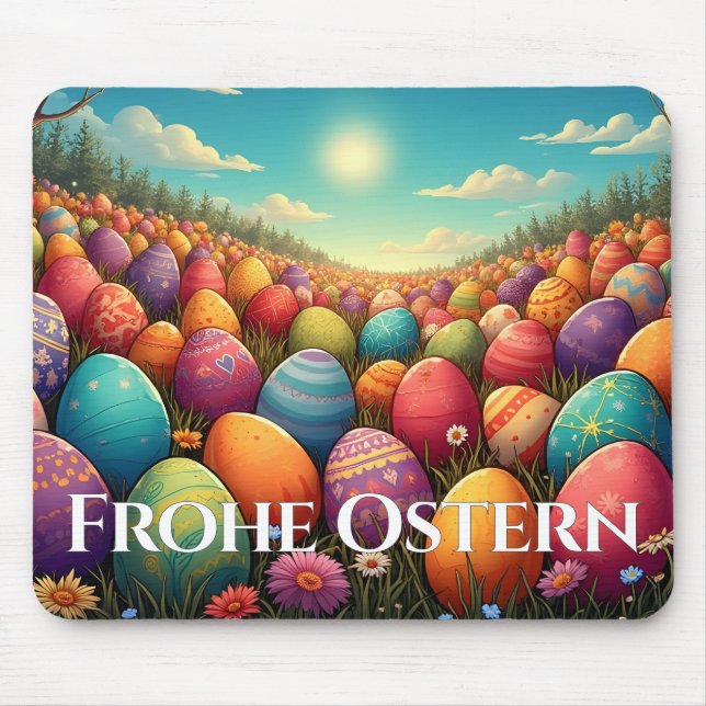 Die magische Osterland-Maus-Pad Mousepad (Vorne)