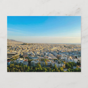 DIE MAGISCHE SICHT VON ATHEN POSTKARTE