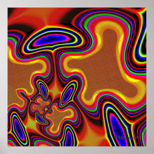 "Die magischen Pilze südlich von Wajakaa" Poster