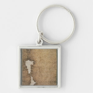 Die Magna Carta von Freiheiten, dritte Version Schlüsselanhänger