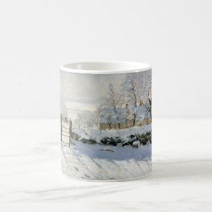 Die Magpie, Monet Kaffeetasse