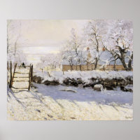 Die Magpie von Monet