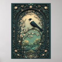 Die Magpie | Waldkunst vom Frühling
