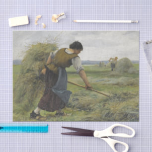 Die Mäher von Julien Dupre Seidenpapier