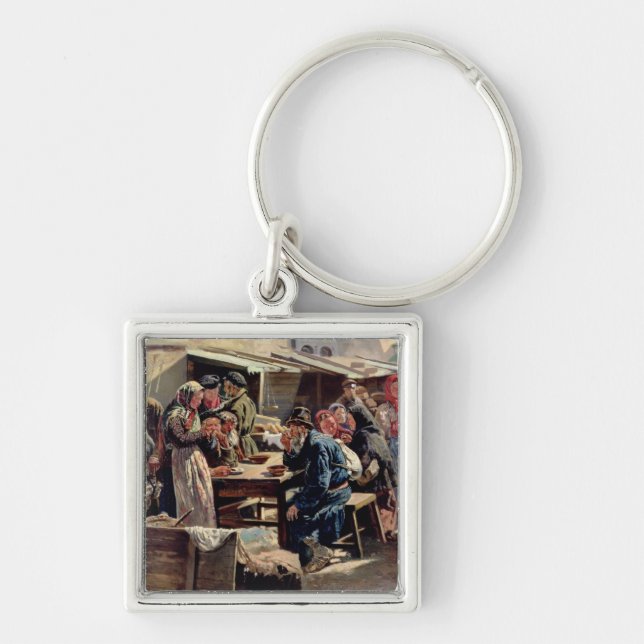 Die Mahlzeit, 1875 Schlüsselanhänger (Vorne)