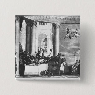 Die Mahlzeit am Haus von Simon der Pharisee Button