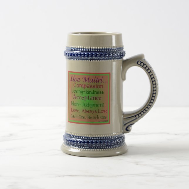 Die Maitri Ministerium-Tasse Bierglas (Rechts)