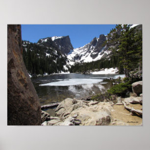 Die Majestät der Natur in Estes Park Colorado Post Poster