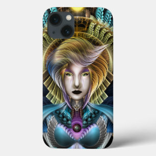 Die Majestät von Trilia Fraktal Fantasy Portrait Case-Mate iPhone Hülle