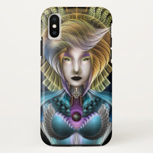 Die Majestät von Trilia Fraktal Fantasy Portrait Case-Mate iPhone Hülle
