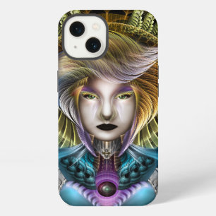 Die Majestät von Trilia Fraktal Fantasy Portrait iPhone 13 Hülle